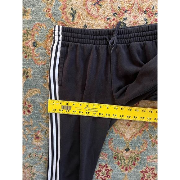 Adidas 3 Stripes Drawstring Waist Jogger Sweatpants - Picture 13 of 14
